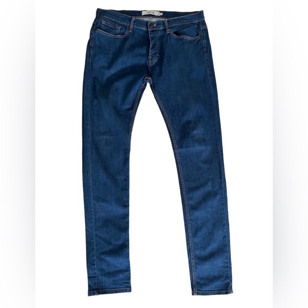 TOPMAN Stretch Skinny jeans, button fly, size 36/36